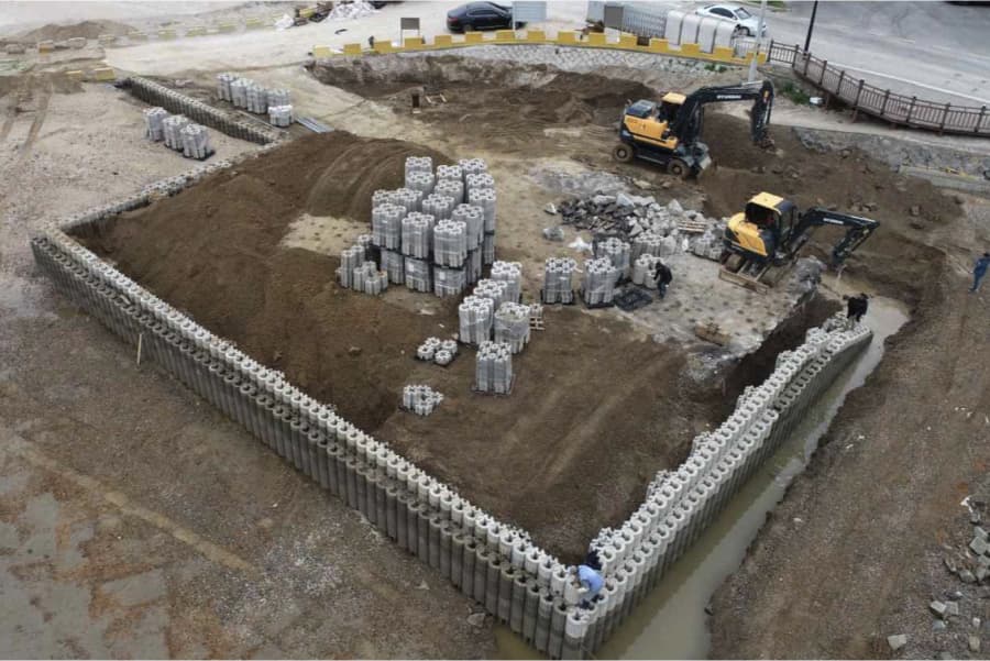 제부도 헬기 착륙장 보수공사