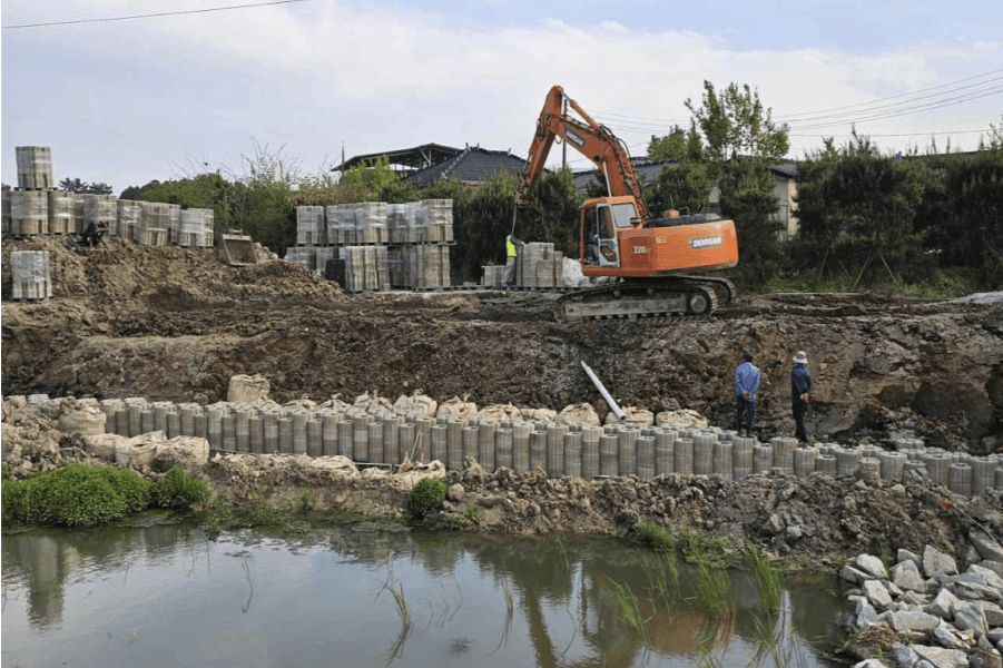 대조천 지방하천 수해복구공사